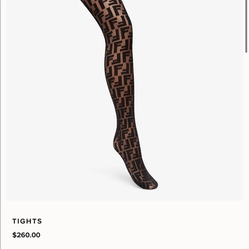 Beautiful never worn fendi stalkings